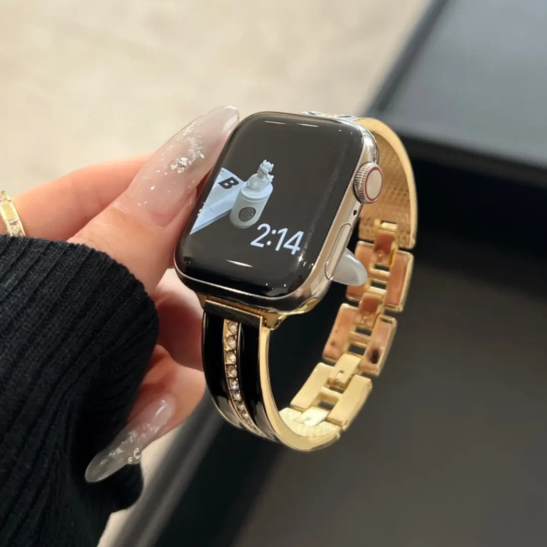 Crystal Bangle Apple Watch Band