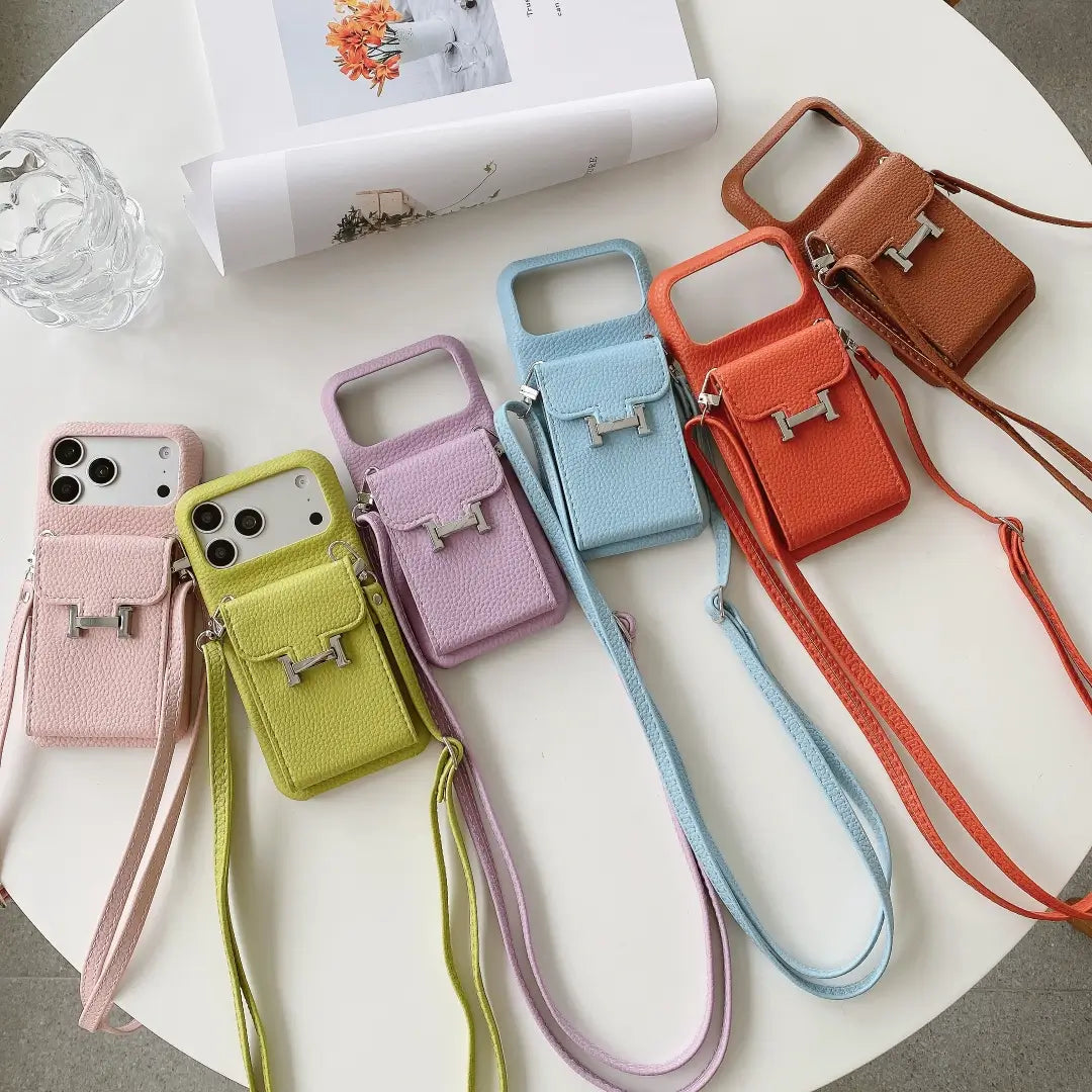 Hermès-Style iPhone Case-Vertical