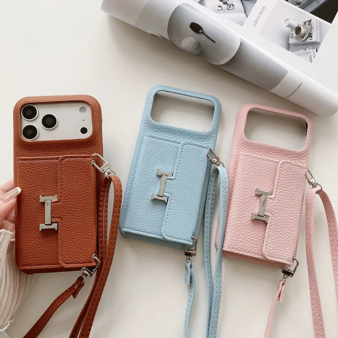 Hermès-Style iPhone Case-Horizontal