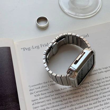 Bamboo Link Stainless Steel Apple Watch Band