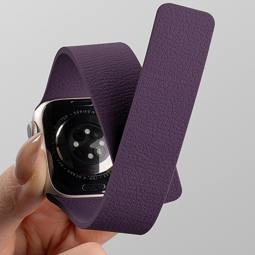 Magnetic Silicone Apple Watch Band