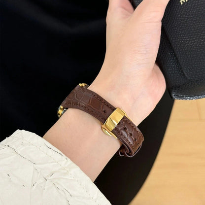 Lizard leather Apple Watch band