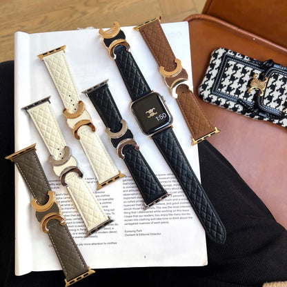 Double C-shape Leather Band