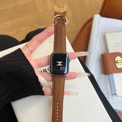 Double C-shape Leather Band