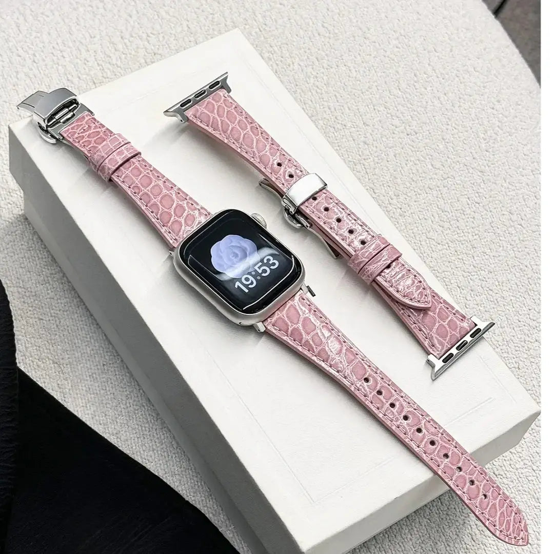 Lizard leather Apple Watch band