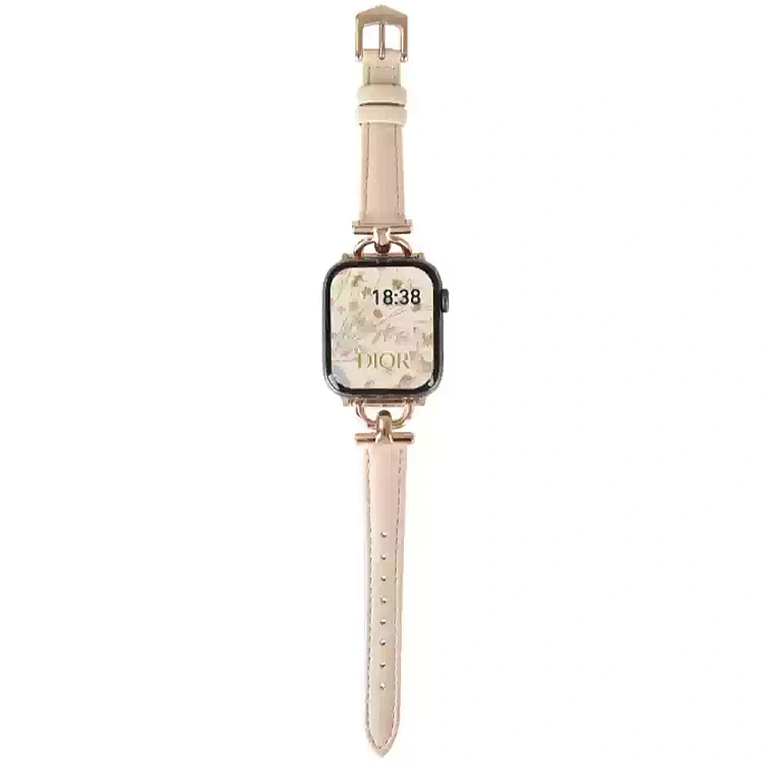 Slim D-shape Apple Watch Band